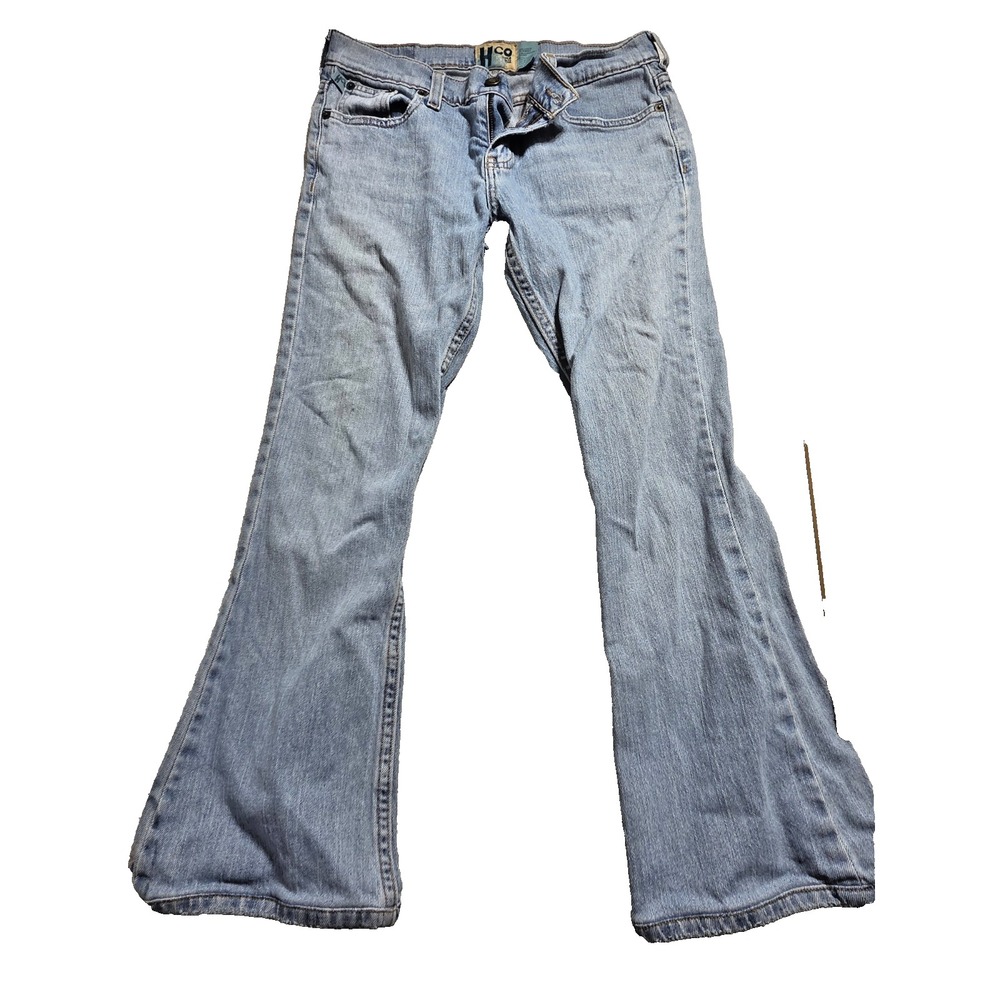 Hollister Cali‎ Flare Jeans Womens 5L Y2K Low Rise Stretch Denim